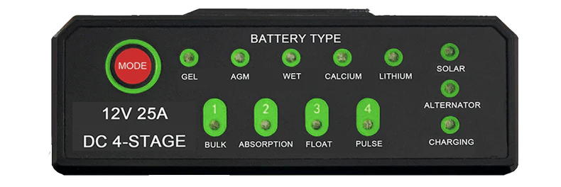 12V Battery Box Built in 25A DCDC Charger MPPT IP67 Rated